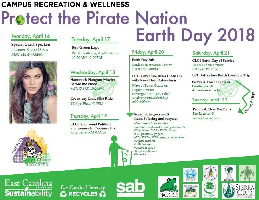 Earth Day is sooo close! How will you celebrate? Check out the events below!