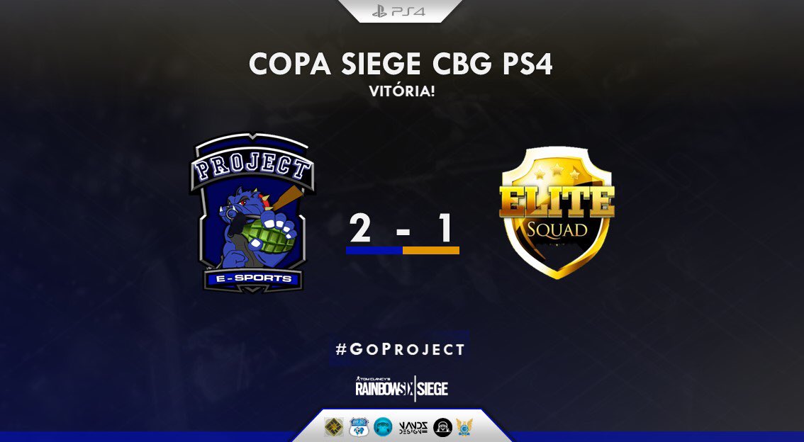JeehMuniz27's tweet image. Ontem ganhamos mais um jogo da Copa Siege contra o time da Elite Squad, sendo os mapas ganhos 6x5 e 5x2 😎 #GoProject