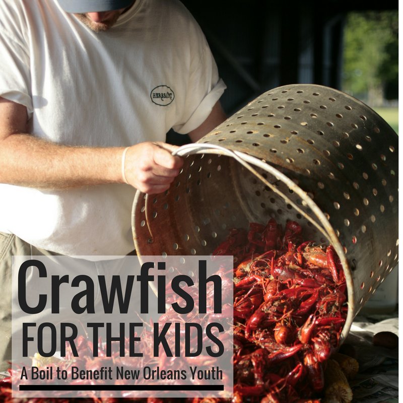 We're hosting a #crawfishboil to benefit the #youth of #nola: It's happening on 4/2  <a href="/cochonbutcher/">Cochon Butcher</a>, 11am until they're gone. $10/lb, take-out or dine-in.Pre-order here: bit.ly/2GBILTY Be sure to fetch a <a href="/NOLABrewing/">NOLA Brewing</a> cold one or a @CATHEADVodka cocktail, too!! #bethere