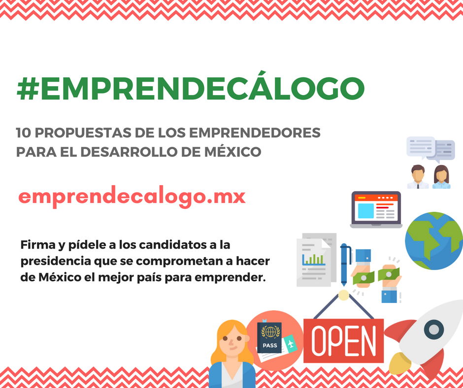 ASEM_Socios's tweet photo. Los emprendedores que conformamos @ASEM_socios y 16 instituciones más presentamos el #Emprendecálogo: 10 propuestas que hacemos a los candidatos a la presidencia para hacer de México el mejor país para emprender.

Entra y firma en https://t.co/8hKsIFkcxI https://t.co/2bzzjlpSYH