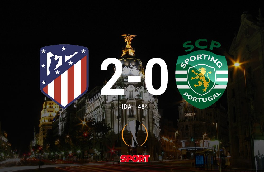 sport's tweet photo. #EuropaLeague 🏆 | #AtleticoSporting ⚽

¡Falla un gol cantado Diego Costa! Intenta recortar al portero y Rui Patrício le quita el balón de los pies

#EnDirecto ▶️ https://t.co/sQZrV9tI2X https://t.co/uYPJrSU80a