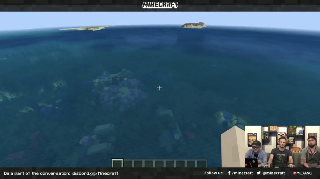 Minecraft Bedrock Update Aquatic features showcase