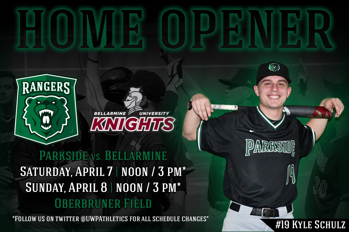 RangerAthletics's tweet photo. HOME SWEET HOME! @uwpbaseball welcomes in @BUKnights this weekend for a four-game series in the team's home opener at Red Oberbruner Field #DefendTheDen #DefendTheRed https://t.co/B2Uz1VE27a