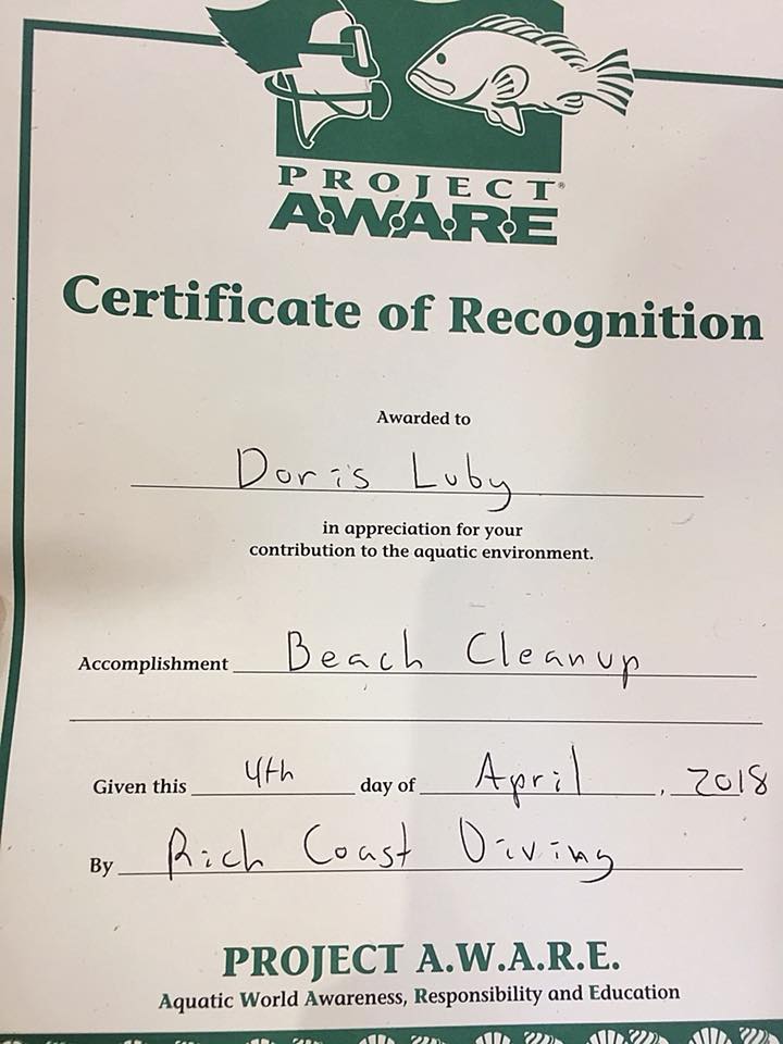 richcoastdiving's tweet photo. We would like to thank everybody who helped yesterday with our 2 HOUR POWER Hopefully we could send a message to the people who don’t care about our environment.  #2hourpower #cleanup https://t.co/JhXz7GyZQU