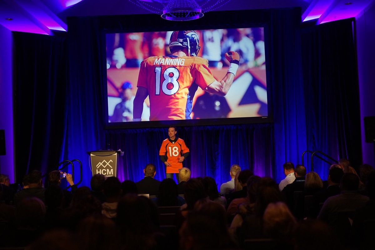 Ceridian's tweet photo. That's a wrap for #HCMExecSummit Denver! Thank you to the Denver @Broncos, @BostonMarket, DPI Speciality Foods, and @CorePowerYoga, and thank you to everyone who helped make #HCMExecSummit a resounding success. @Ceridian #MakesWorkLifeBetter https://t.co/6KPz7DPCVV