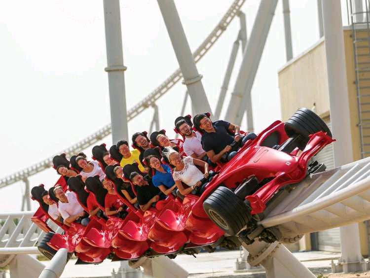 аттракционы в абу даби. аттракционы в абу даби. феррари парк абу даби американские горки. аттракционы в абу даби. Ferrari world абу-даби аттракционы.