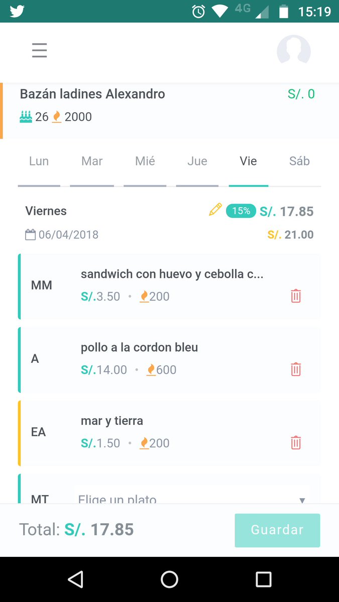 AlexandroBazan's tweet photo. Siempre hay que encontrar la mejor manera de hacerle enteder al cliente  que mientras más fácil de usar es una interface es más chamba para nosotros #ui #ux #manzanaverde https://t.co/H2mz9XrhQY