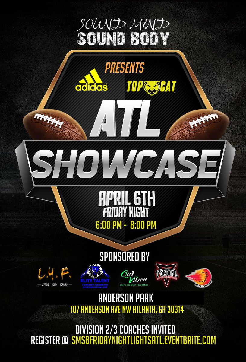 elitefootballac's tweet photo. April 6 Free Camp at Anderson Park! Detroit got about 90 kids coming...Come get some work! #elitetalent @SMSBFootball #Gavseverybody https://t.co/SpaGNzITx2