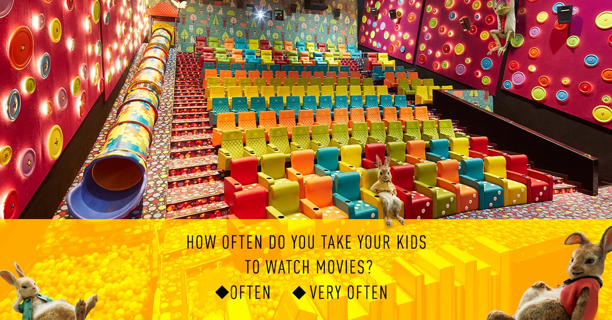 _PVRCinemas's tweet image. #Follow + #Retweet + #Comment using #PVRPlayHouse to #WinPVRMovieVouchers

Kids and movies go hand in hand. But how often do you treat your kids to a nice movie experience?