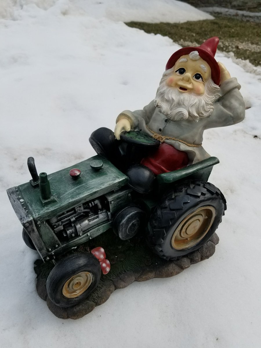 Who remembers Planting Pete?  Our Planting Kick-Off Meeting is today but Pete will not be planting very soon!