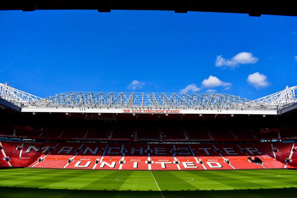 Z14Photography's tweet photo. Got some nice shot at #OldTrafford today! @ManUtd ground really is the #TheatreOfDreams it’s not hard to see why! Glad to call this place home! #MUFC #MUFC2018 #Manchester #ManchesterUnited #ManUTD #football #footy #photography #sportsphotography #SirAlexFerguson #MU https://t.co/OyJqPnppYN