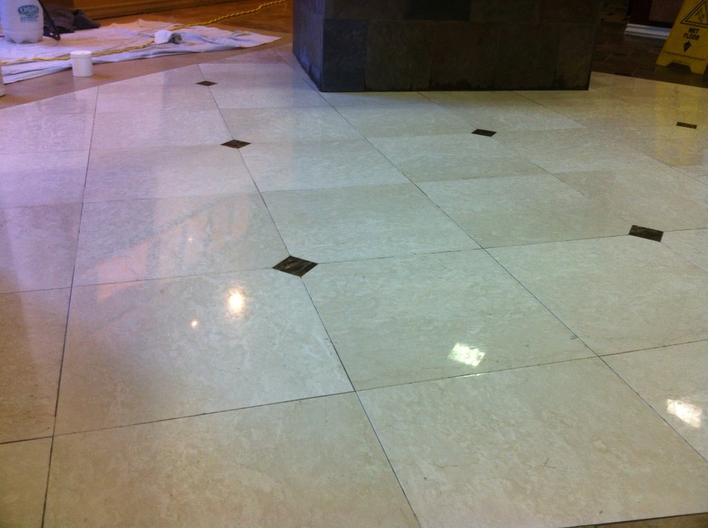 IntegrityStone1's tweet image. Marble, a beautiful natural stone, but this type of flooring can be tricky as it is soft and does not do well with acidic liquids, as shown here before and after restoration.
#tampabay #Florida