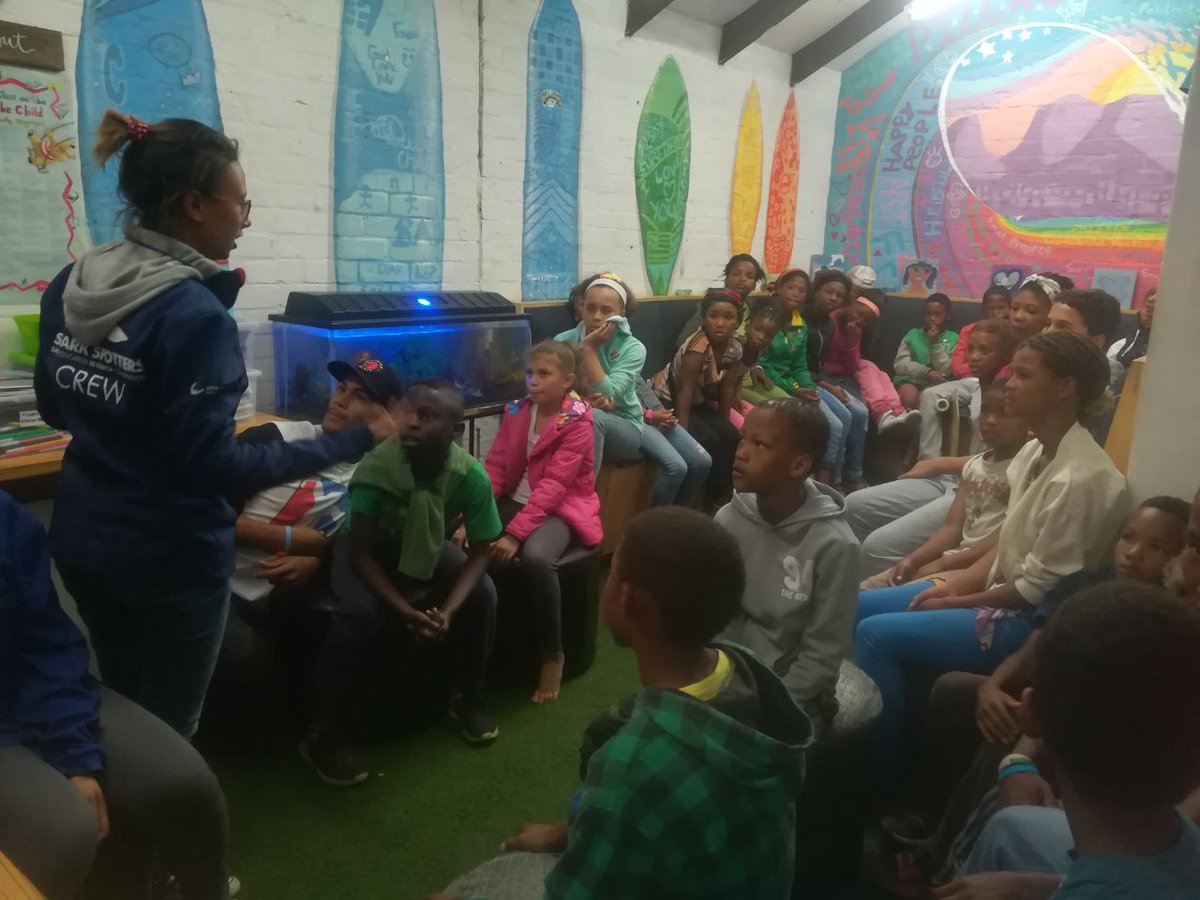 9MilesProject's tweet photo. Today was a jam-packed day with The Blue Flag Foundation. They taught our kids about the blue flag beaches, the desalination process, water safety, CPR and played some fun games! Thanks @TheBlueFlag for the great day! #holidayprogramme #9MP https://t.co/O42dtQkd5k