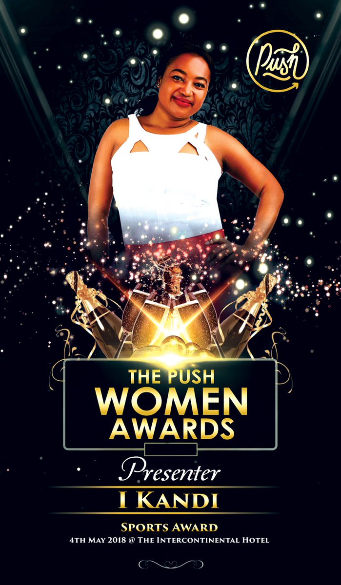 The PUSH Women Awards are intended to influence, impact and lead the way in recognizing and celebrating the many achievements of Zambian women who have excelled in traditionally male dominated careers and industry. 

Presenting The Sports Push Women Awards is <a href="/deejayikandi/">Mayoba Gwaba</a>