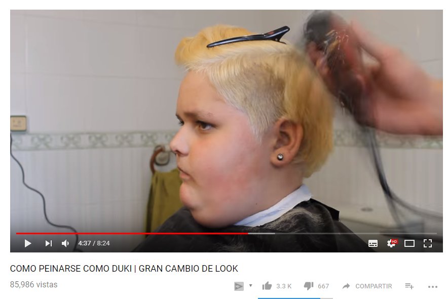 Duki Corte De Pelo