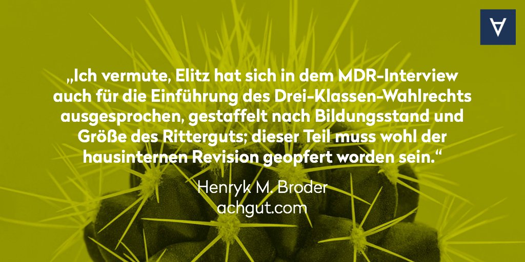 Achgut_com's tweet photo. Für Ernst #Elitz vom Cicero ist die #Erklärung2018 zu wenig elitär. Studienabbrecher Henryk M. #Broder widerspricht: https://t.co/CoW8oGhHjh https://t.co/vxhYh1PMDN