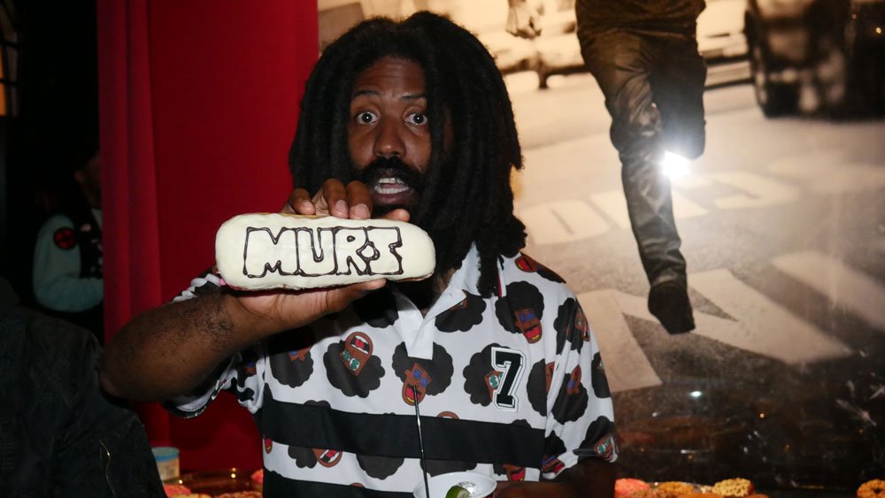 StrangeMusicHW's tweet photo. 'A Strange Journey Into the Unimaginable' album release party for @MURS https://t.co/2FRMePvCx9