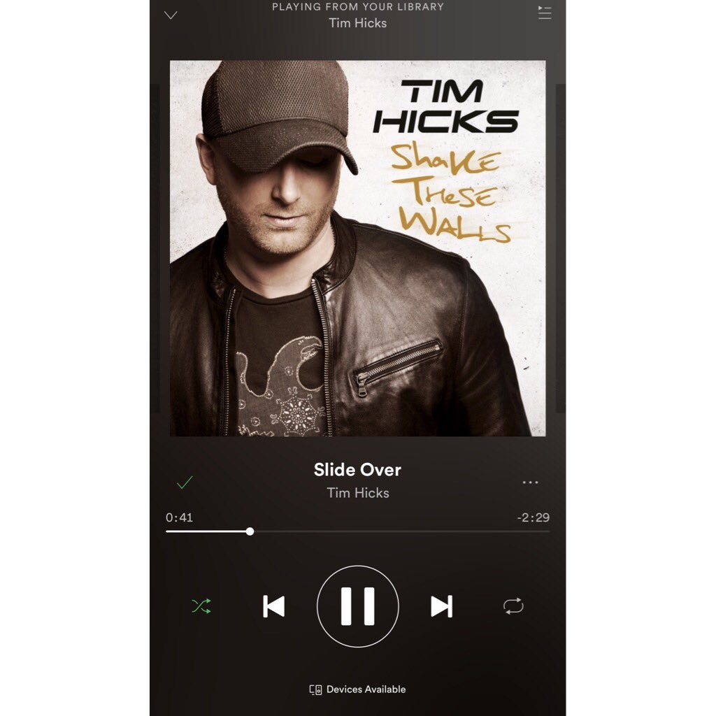 b_tlbt's tweet photo. It’s a @timhicksmusic playlist kinda morning 👌🏼 https://t.co/SBKAwKu4Cn