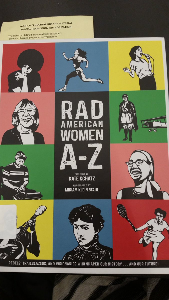 MissYoder's tweet photo. Wowza. What an awesome book, and what amazing things women have done to make a difference in the world. What a great book to add to your classroom! #UNILitEd #EducationMajor https://t.co/Rqj8sPqUZY