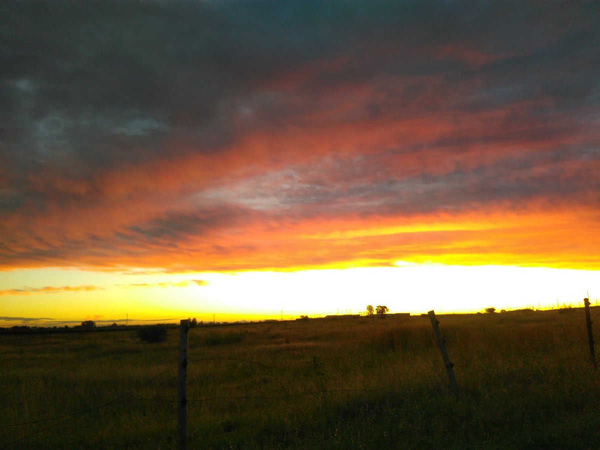 Haughts_Gun's tweet photo. A pretty South African highveld sunset for you tonight. https://t.co/Nh90dotkel