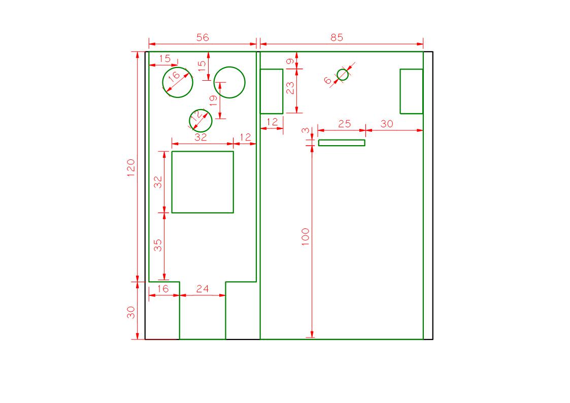 ReneRGorgojo's tweet image. Diseños 2D con CadStd del robot #DYOR de @RoboticaFacil @roboticaUPV para #ControlyRobótica3ESO en @ieslagandara de @educacyl.