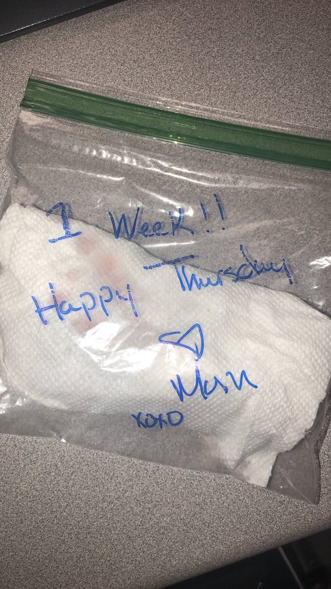 GraceTantillo's tweet photo. My mommas counting down with me ☺️💗 ONE week left until my person is home , @cpattz44 !!! 🏠❣️ https://t.co/WF779Q4ZlP