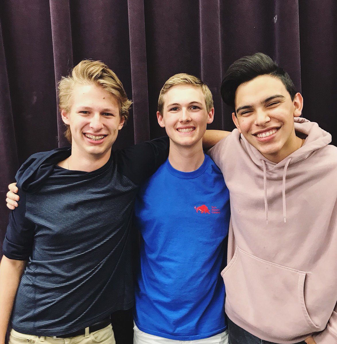 Cast Spotlight:  Ben Kupitz as Garvin, David Jorgenson as Bickle, &
Alonzo Regalado as Jeter! #GoodBoys
Buy your tickets now!! Performances 4/12, 4/13, & 4/14! torodrama.com - $8 in advance or $12 at the door.  #FootlooseTheMusical