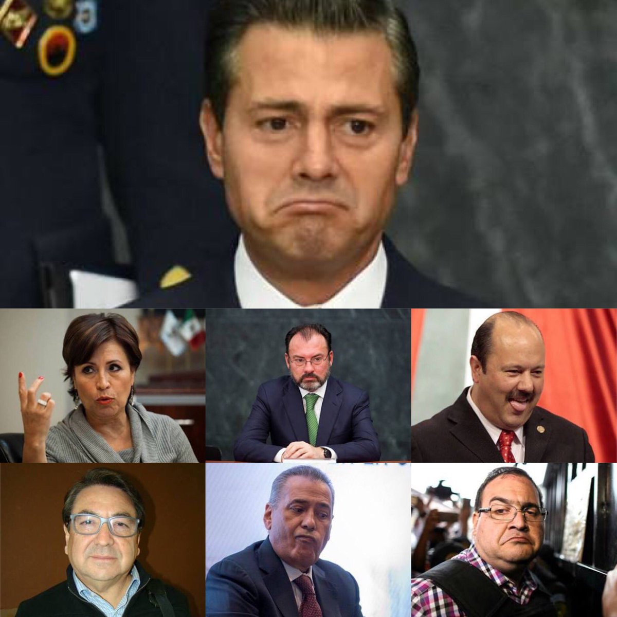 EL_CAMALEON_MX's tweet photo. Estos son lo #7de7 de #PepeMeado https://t.co/E5UzE2ijuH