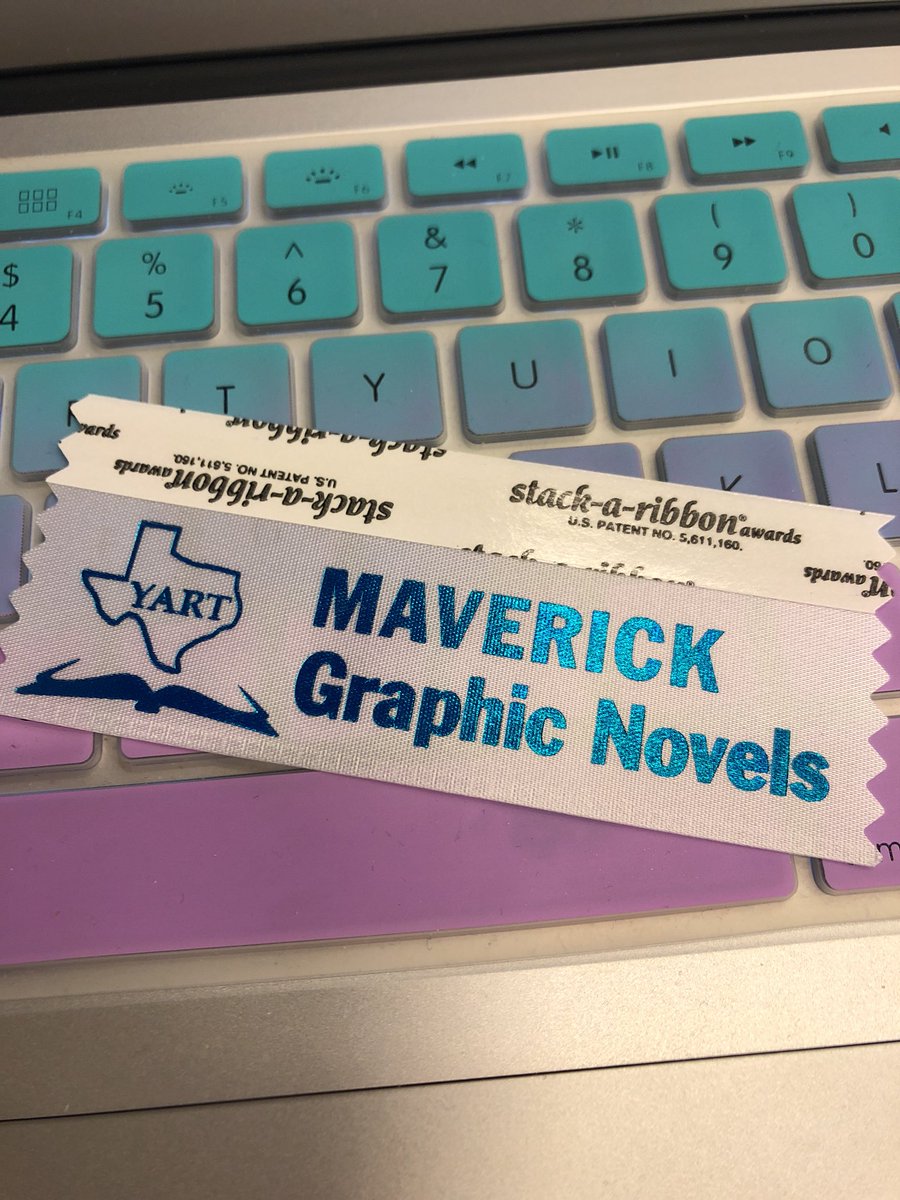 So excited about my #yartxla ribbon! I love graphic novels and all the benefits they give to all readers! Thank you for an awesome session at #txla18 today! @TXLA @PISDLiT #cockrellreads #lifelonglearning #mavericklist