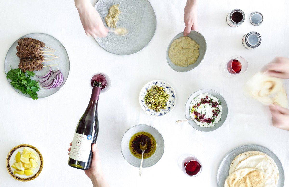 Les kebabs agneau pistaches de chef <a href="/fisun_ercan/">Fisun Ercan</a> avec les vins d' <a href="/oenopole/">OENOPOLE</a>, une combinaison gagnante à tout coup! C'est par ici > bit.ly/2uNu9Lw