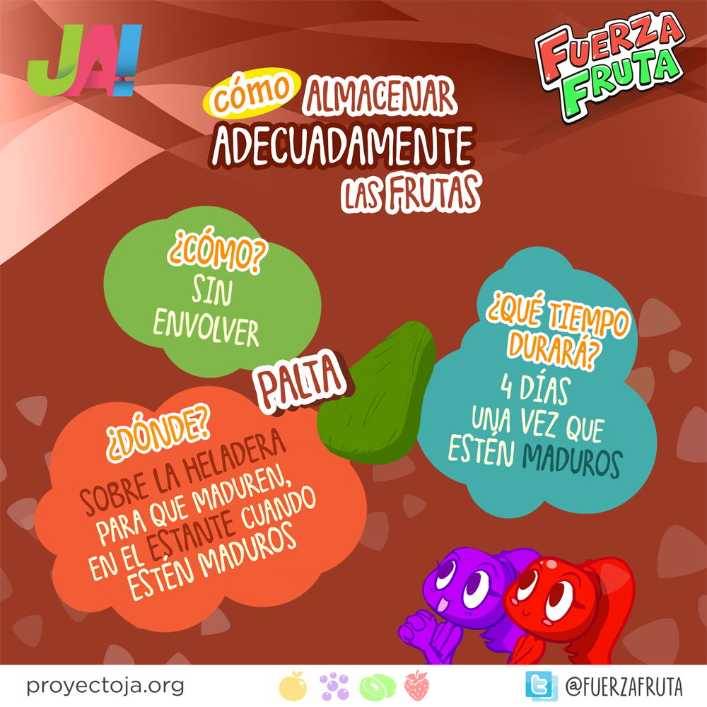FuerzaFruta's tweet photo. Es deliciosa pero ¿sabés cómo conservar la palta?
#FuerzaFruta te informa para que puedas seguir alimentándote de forma saludable. https://t.co/GaB90MSwOI