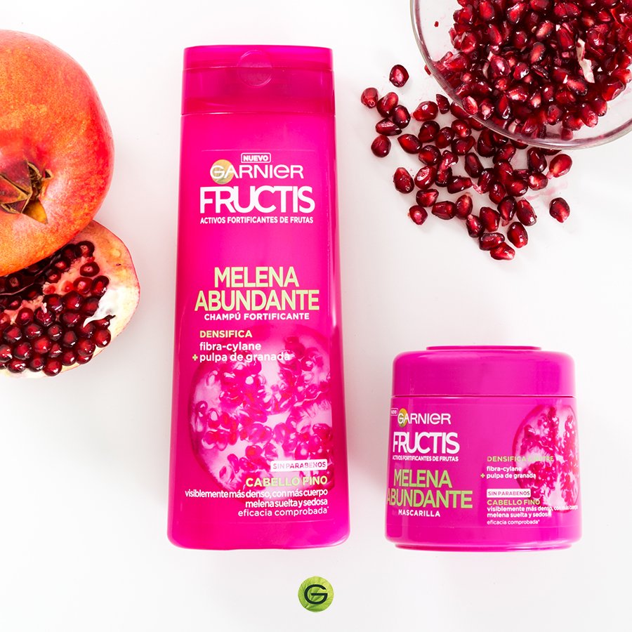 Garnier_es's tweet photo. Si te está costando esta vuelta de vacaciones, ya estamos a mitad de semana! Luce una Melena Abundante con #NewFructis y presume de #PelazoFructis en esta dura vuelta💖 https://t.co/1fdYSAAE54