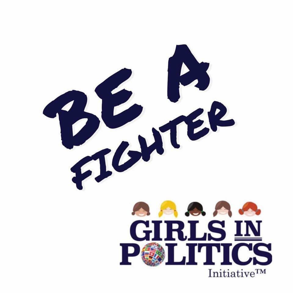 GirlsinPolitics's tweet photo. Donβt be afraid to take a stand and fight for your beliefs. Have the courage of your convictions, be a fighter.
Enroll in a #GirlsinPolitics Initiative program at https://t.co/j3jdbSF164 #girlsleadership #girlsprograms #girlseducation #letgirlslearn #fighter https://t.co/KVfnyB9nZ7