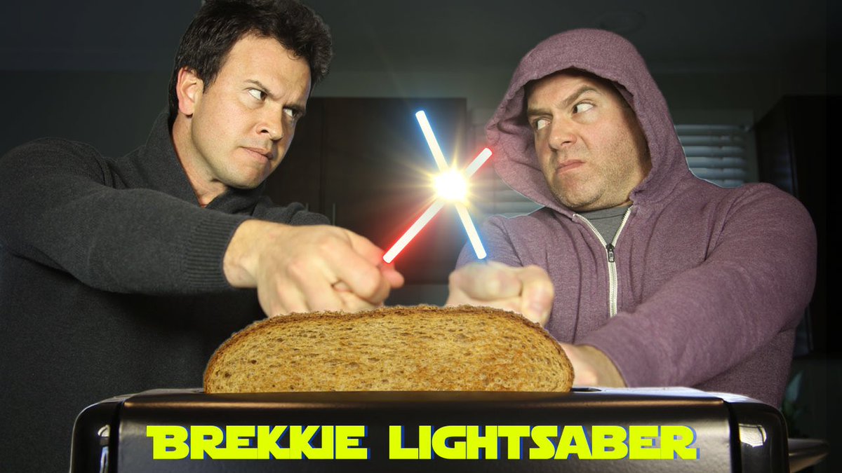 jacksonrayfield's tweet photo. My new short, BREKKIE LIGHTSABER, has arrived on YouTube. Check it out! https://t.co/8gMT6PMNke https://t.co/udQ0zJWMEJ