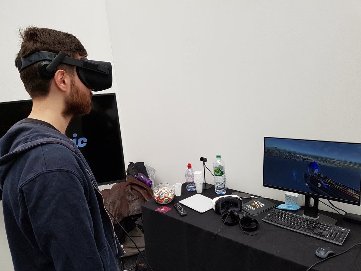 .<a href="/tombryonic/">Mbryonic</a> showcases a range of #VR experiences they have created for training, sales and recruitment purposes <a href="/FTNSHOWS/">FutureTechNow</a> #VirtualReality #FutureTechNow #avtweeps