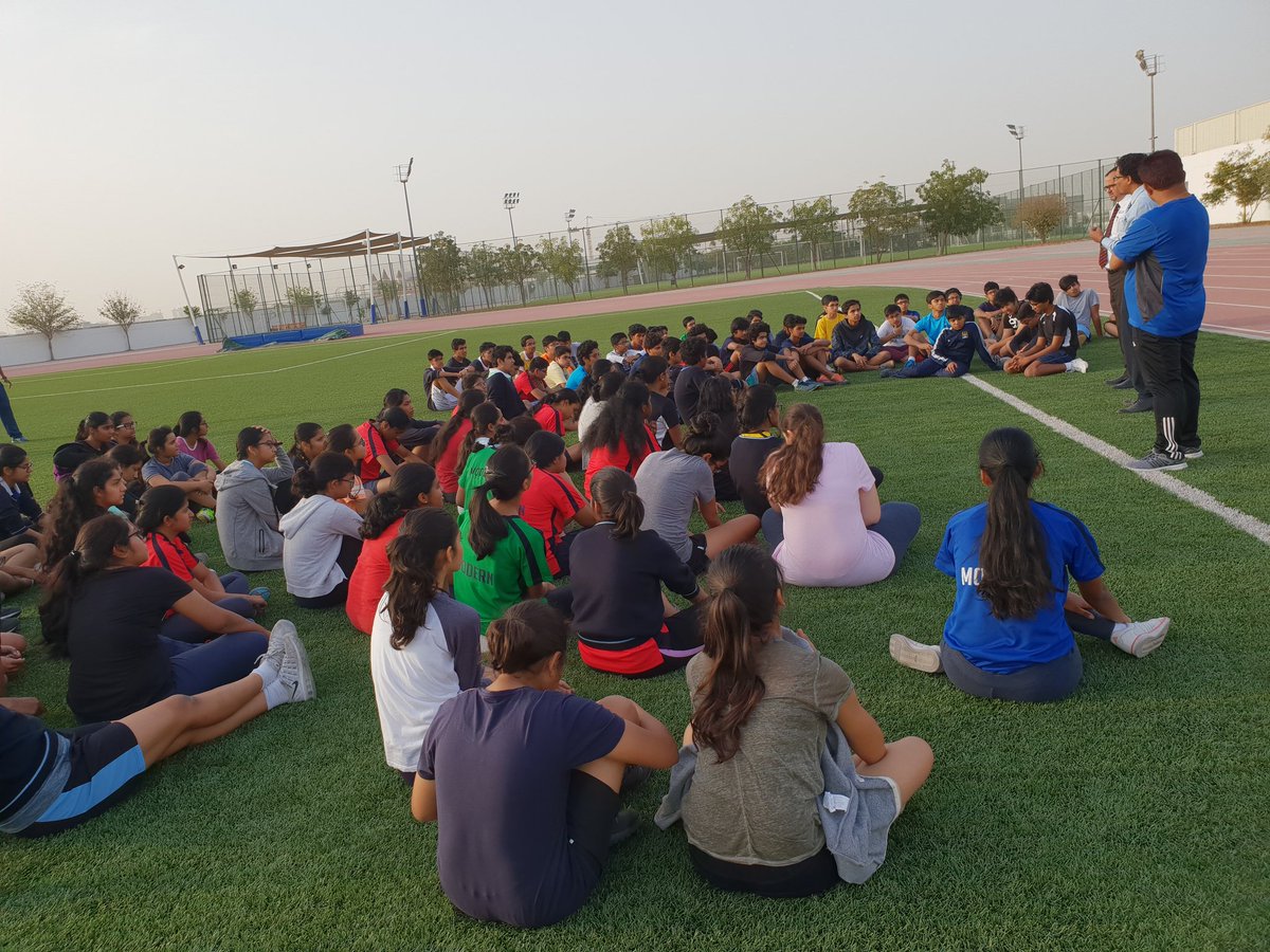 #Day4 The most important thing to carry on the trek is not just your backpack but the right attitude! It's all about #teamwork #camaraderie #adventure #DofEBronzetrek Morning Conditioning <a href="/KNargish/">Nargish Khambatta</a> <a href="/DxbModern/">GEMS Modern Academy</a> <a href="/AvinashSurve20/">Avinash Surve</a> <a href="/TraffordGregor1/">Trafford Gregory</a>