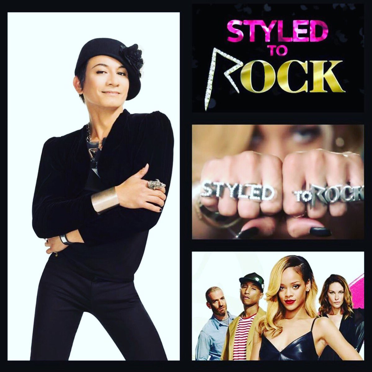 andresoriano's tweet photo. It was an American Dream, on Rihanna’s TV Show, #styledtorock She hand-picked me out of thousands of Fashion Designers debut 2013 #tbt #blessed #honored #grateful #stylenetwork #happy #usa #fashion #proudamerican ❤️🇺🇸 https://t.co/Ks6RkXyloM