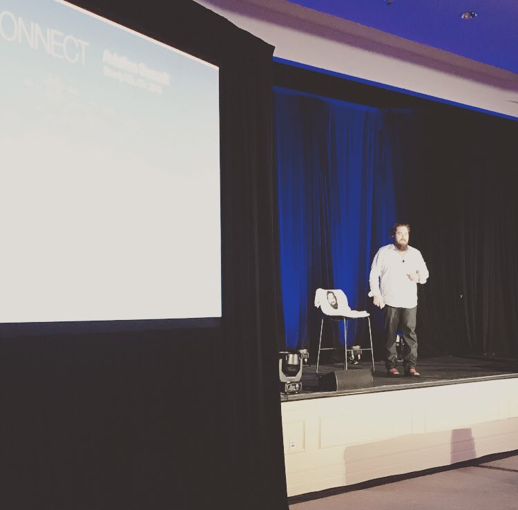 ILSmart's tweet photo. @AeroZoneInc #Adulting Do we have to? #WayneElder #CONNECTsummit2018 #Aviation https://t.co/iGZnJIzAuU