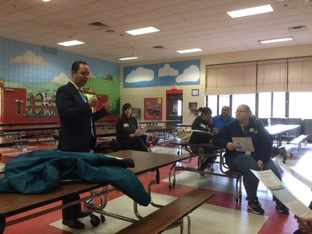 Thank you NES PTO for inviting me to this month's meeting. We appreciate all the PTO does for our students and our district.
