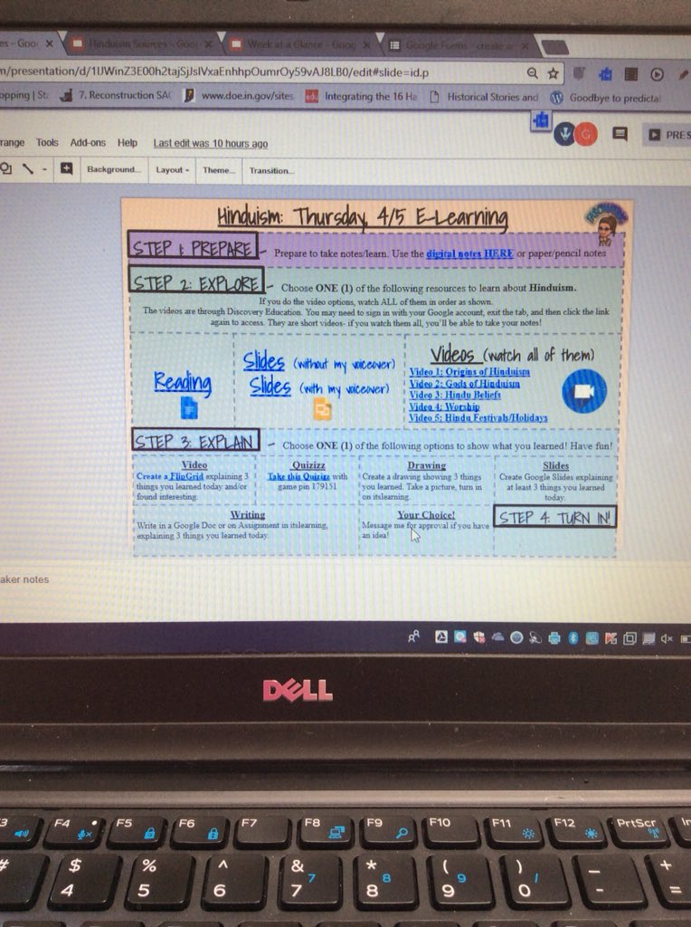 Brenny_Kummer's tweet photo. Lots of choice in learning and showing what students have learned in today’s e-learning! @itslearning @Flipgrid @quizizz @GetKahoot have made for an engaging lesson! #bcscUDL #bcscelearning https://t.co/CXkBnQawsa