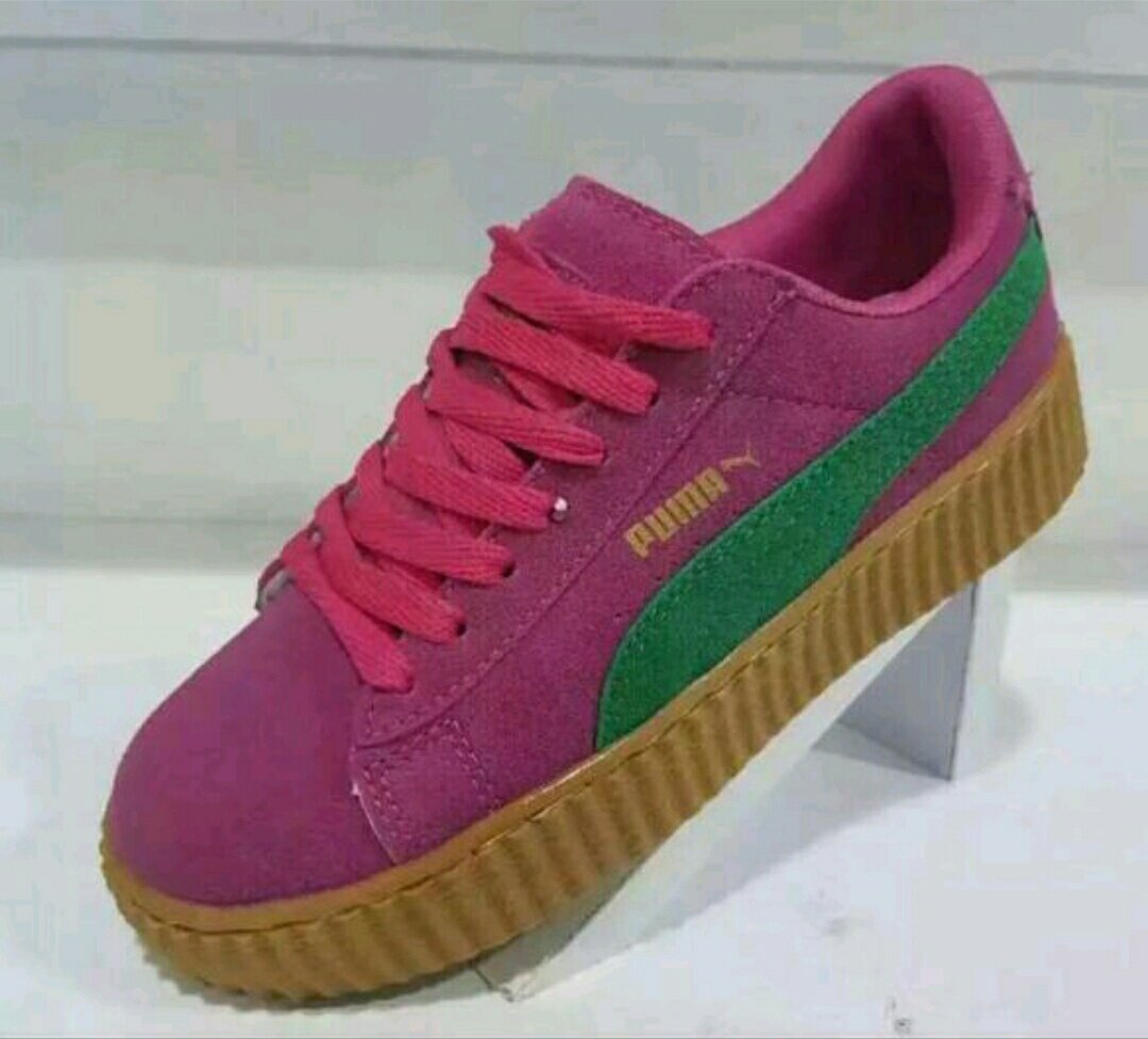 MarModass's tweet image. Puma creeper rihanna. 
30€.
Tallas 36,37,38,39,40,41,42,43,44.
Envio entre 10 y 25 dias.
Pago por ingreso, transferencia bancaria, paypal o tarjeta.
No contra reembolso.
numero de seguimiento del pedido.
Pedido por mensaje privado, whatsapp 640710523,o email mar.modass@gmail.com