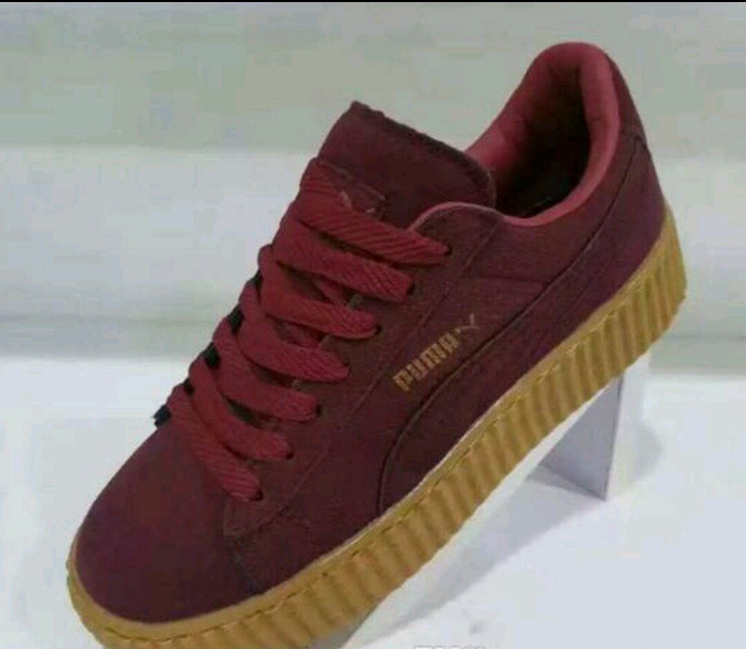 MarModass's tweet image. Puma creeper rihanna. 
30€.
Tallas 36,37,38,39,40,41,42,43,44.
Envio entre 10 y 25 dias.
Pago por ingreso, transferencia bancaria, paypal o tarjeta.
No contra reembolso.
numero de seguimiento del pedido.
Pedido por mensaje privado, whatsapp 640710523,o email mar.modass@gmail.com