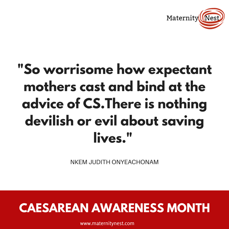 MaternityNest's tweet photo. It's all about saving lives. Spread the awareness. #CesareanAwarenessMonth #motherhood https://t.co/FuQja5jQCE