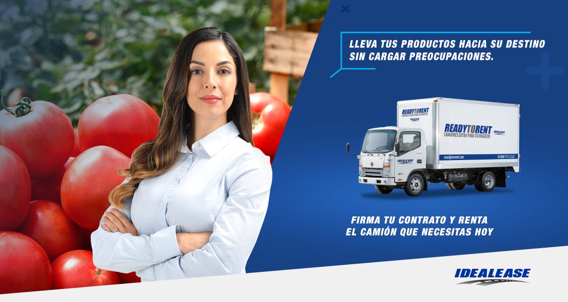 IdealeaseMexico's tweet photo. Dedica el dinero a producir. El modelo de renta permite enfocar los recursos en la actividad principal del negocio sin tener que invertir en camiones y talleres.
Cotiza en linea https://t.co/PWb9JSTu5L https://t.co/LQ8IGE4o7A