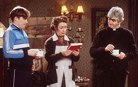 Hurrah, it finally feels like Spring! #ThrowbackThursday to the last series of the three original Father Ted series made by Hat Trick at TLS that aired 20 years ago in Spring of 1998