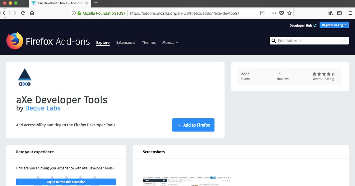 DustyJuhl's tweet image. Taking an AXe To It: Starting Accessibility Tooling (#CNC2018 #BLOGMORE) buff.ly/2JiyTfF