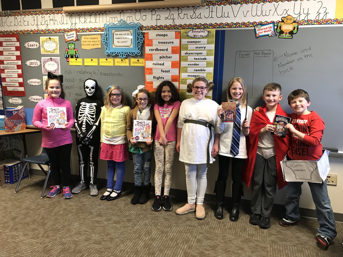 Favorite book character day!  #jbsrocks #gcscpride