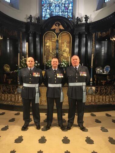 RAFCyberspace's tweet image. Ex &amp;amp; serving @RoyalAirForce gathered for a traditional Founders’ Day Service St Clements Danes this week.

Amongst the #RAF100 ushers were #CommsManager WO Al B (90SU), FS Mike H (MOD Abbey Wood) &amp;amp; #Reservist WO Don M (RAF Northolt). Good job gents!

@RAFLeemingNews @600sqnmedia