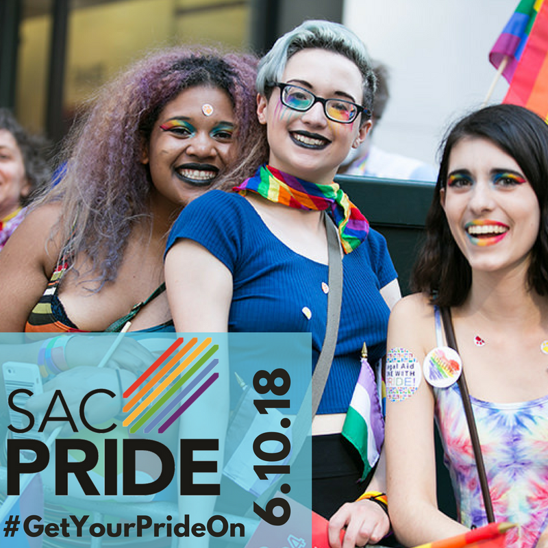 SacPride's tweet photo. Get your pride on and celebrate who you are! Visit our website (https://t.co/SykaPoH2Cw) and sign up for more Pride alerts (https://t.co/Xo5JFj7p0P) #OneCommunityForAll #GetYourPrideOn #OneDayIsNotEnough #CaliforniasCapitalPride #SacPride #SacLGBTcenter https://t.co/PWrE5fMkWr