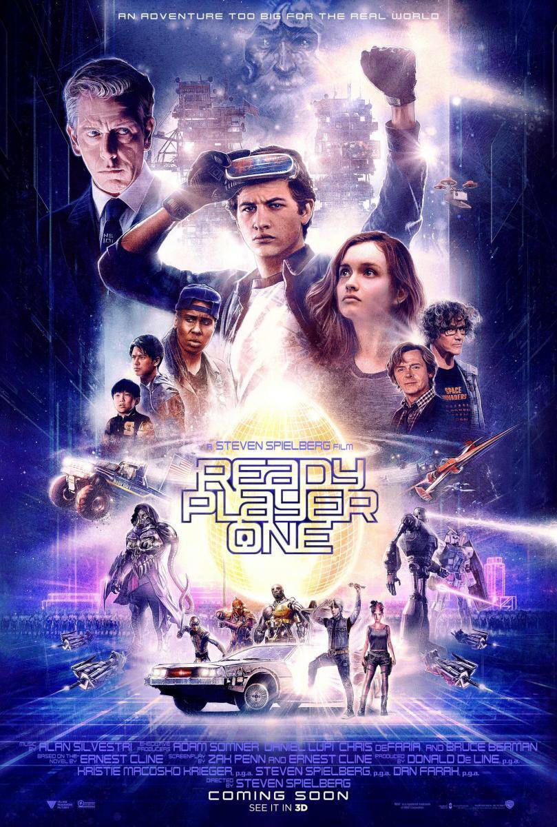 RaulGomez82's tweet photo. Hoy es día de cine!!! #ReadyOnePlayer #ganas #vivaelcine 🎥🎞📽🕹 https://t.co/FPUXikzkvK